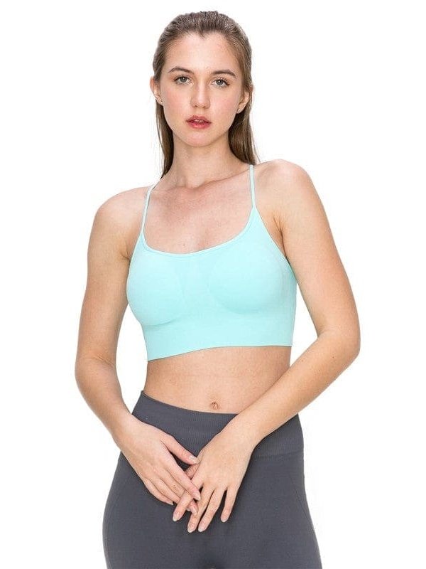 Seamless Padded Comfort Bra Cami - BKFJNY