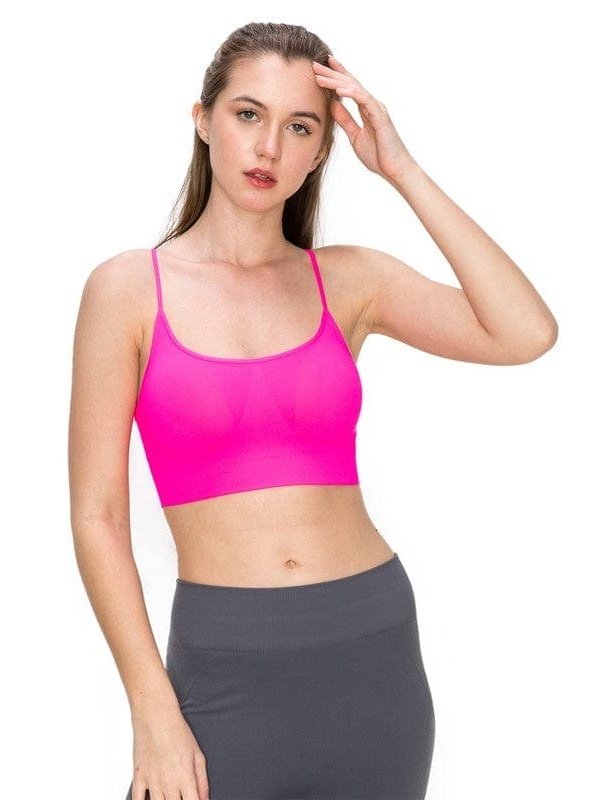 Seamless Padded Comfort Bra Cami - BKFJNY