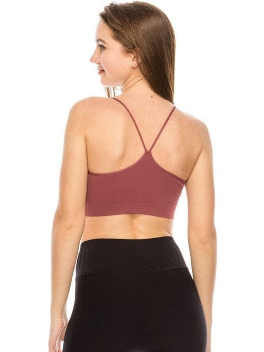 Seamless Padded Comfort Bra Cami - BKFJNY