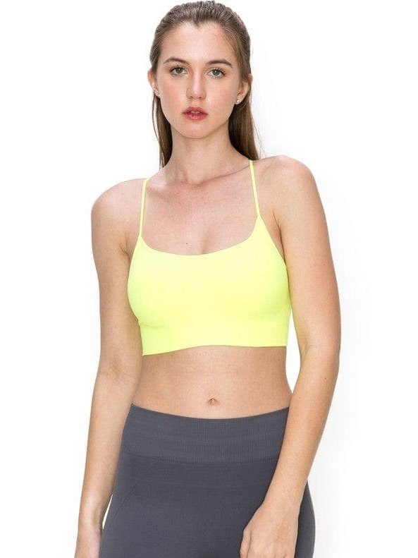 Seamless Padded Comfort Bra Cami - BKFJNY