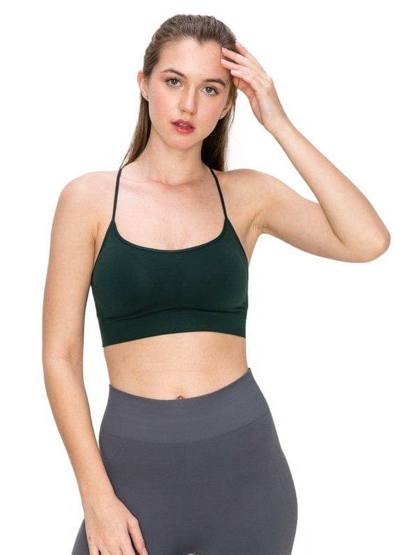 Seamless Padded Comfort Bra Cami - BKFJNY