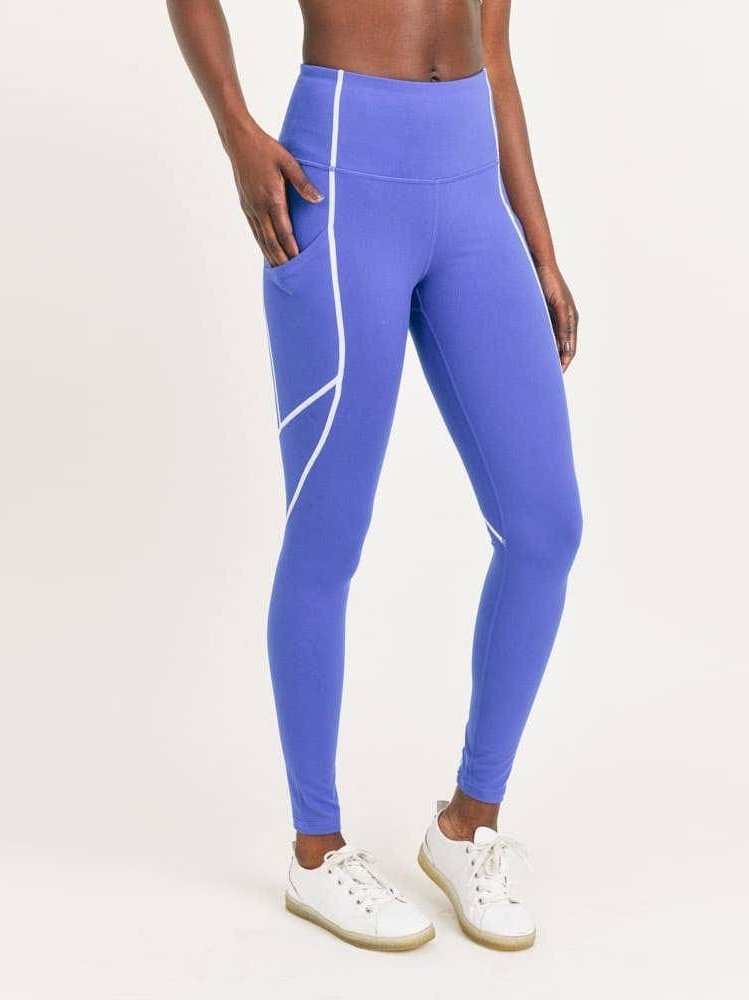 Splice Highwaist Leggings - BKFJNY