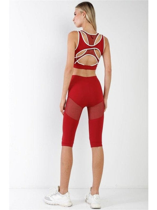Sports Midi Legging Pants - BKFJNY