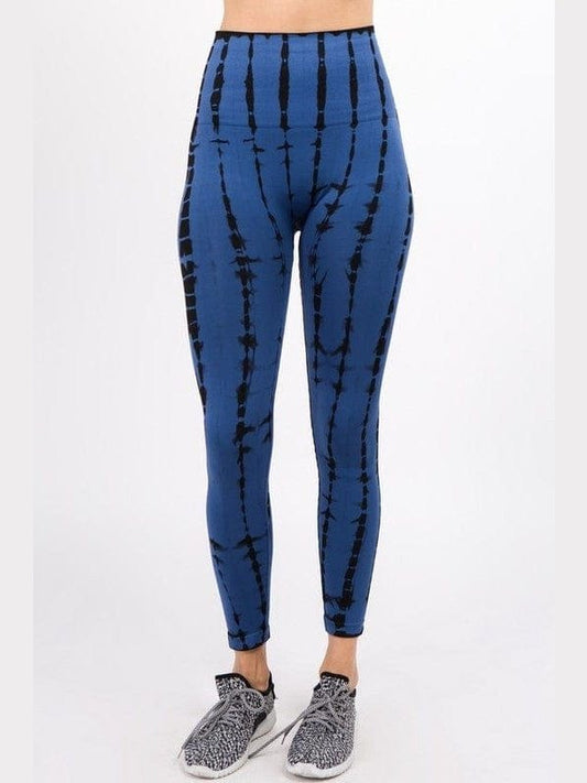 Tie-Dye Drip Women's Seamless Legging - BKFJNY