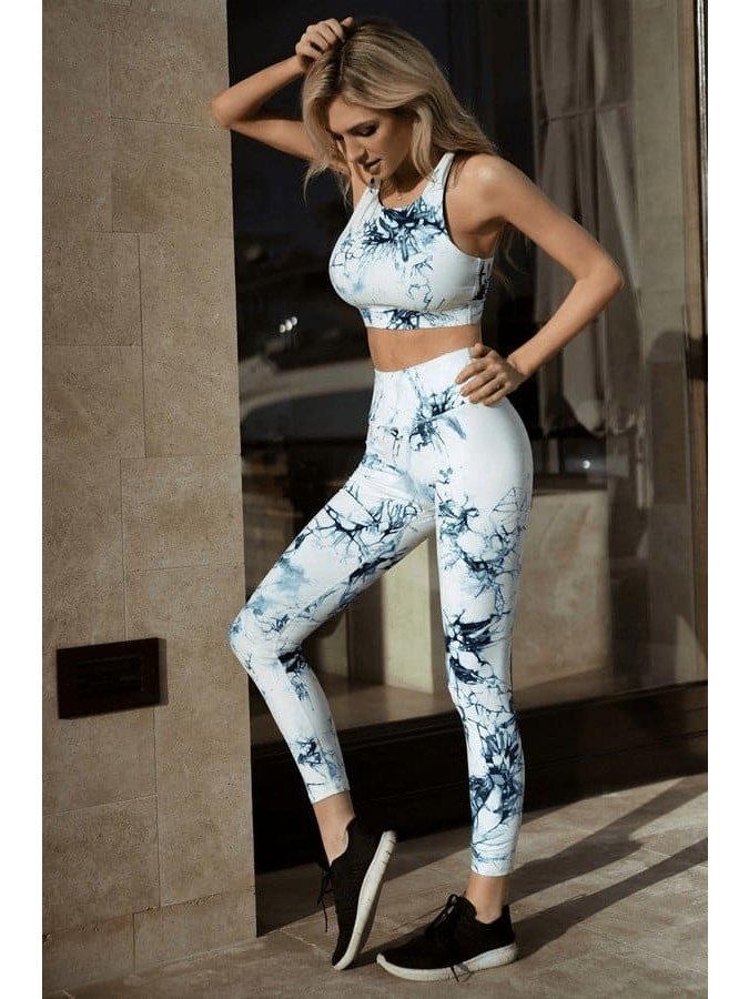 Tie - Dye Highwaist Leggings - LEGDAY EVERYDAY