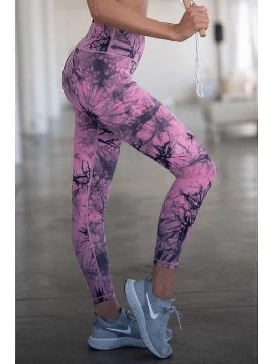 Tye-Dye Highwaist Leggings - BKFJNY