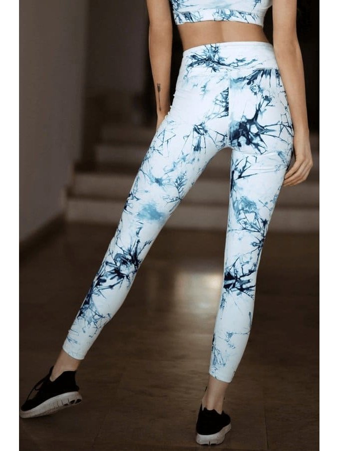 Tye-Dye Highwaist Leggings - BKFJNY