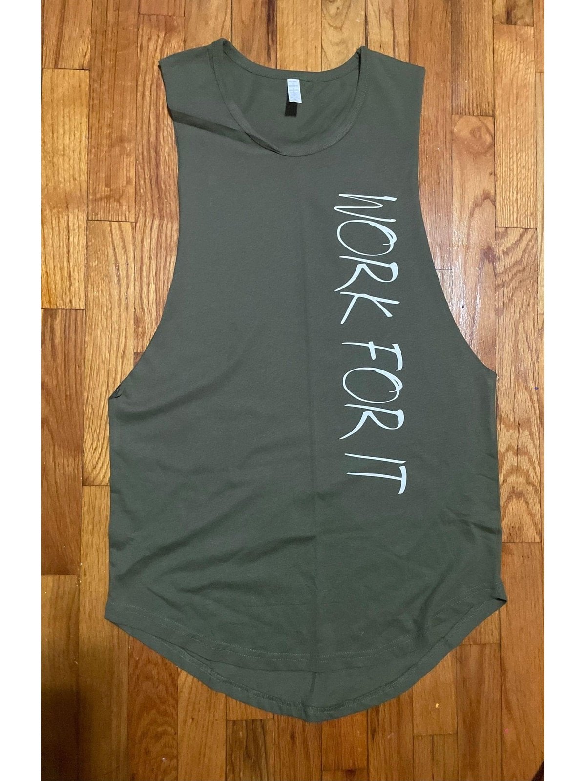 ‘Work for it’ Muscle Tank - BKFJNY